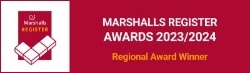 Marshalls Register Awards 2023/2024 Regional Award Winner